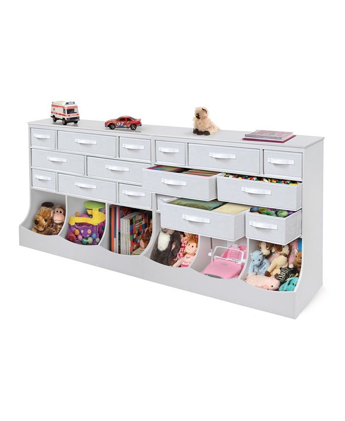 Badger Basket Storage Station With Eight Baskets And Three Bins Macy's