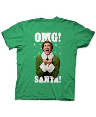 Ripple Junction - Elf OMG! Santa Men's Graphic T-Shirt