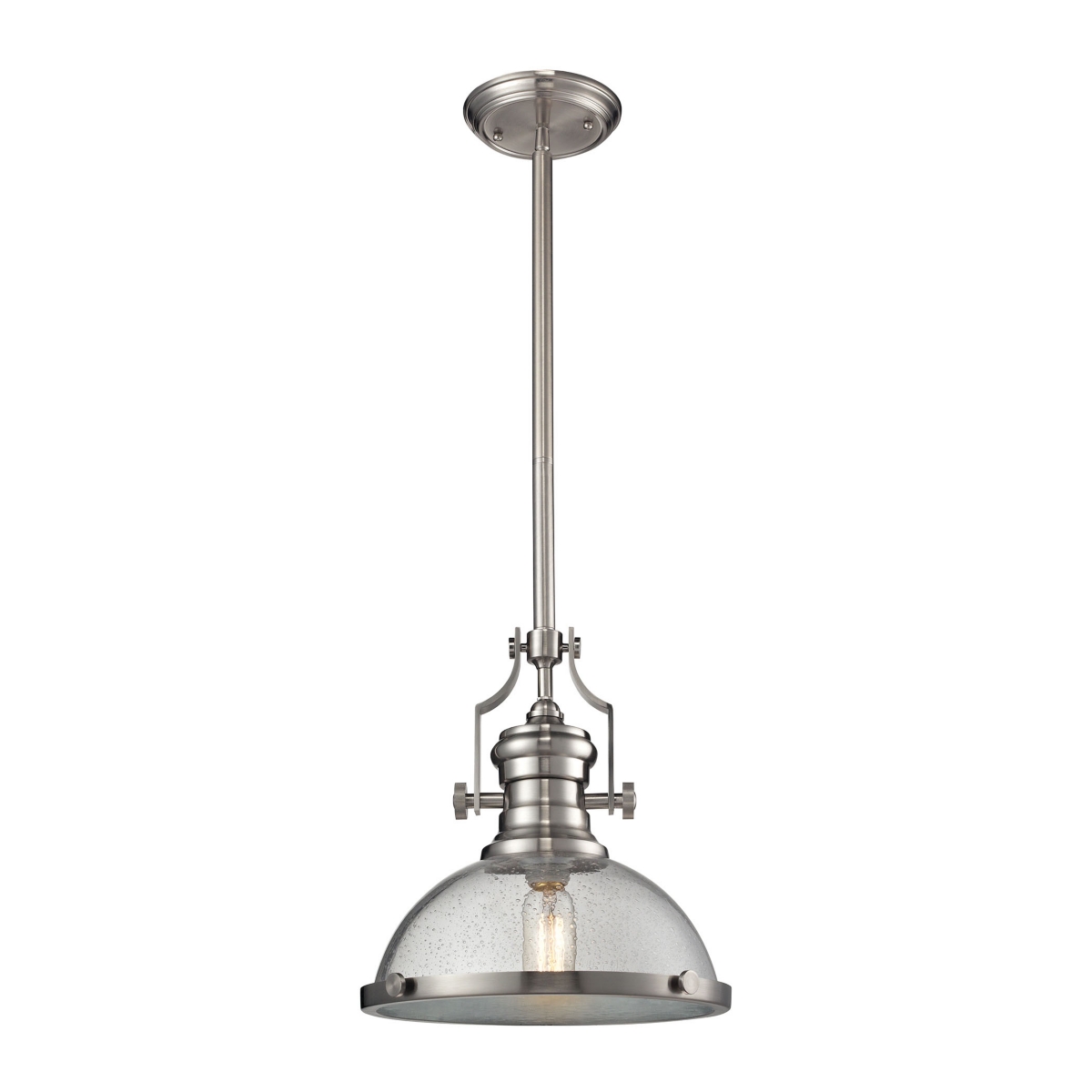Dimond Home Elk Lighting Chadwick Pendant In Satin Nickel In Satin Nick