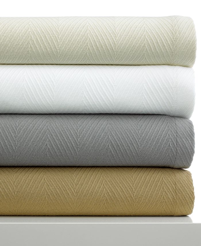 Hotel collection store cotton blanket