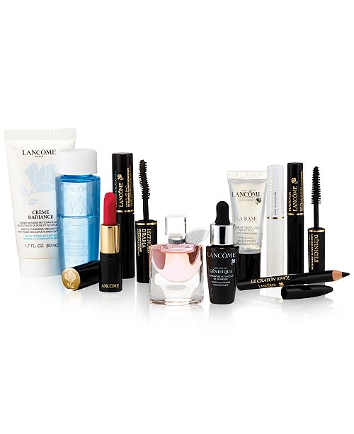 Lancome 10 Pc Best Of Lancome Beauty Countdown Gift Set Created