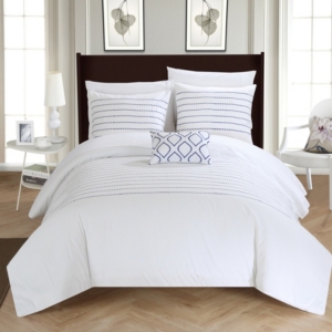 Chic Home Bea 4 Pc Queen Duvet Cover Set Bedding