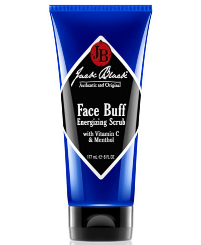 Jack Black Face Buff Energizing Scrub with Vitamin C & Menthol, 6 oz