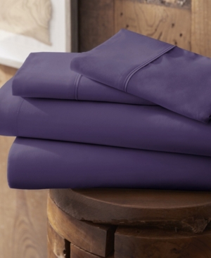 Style Simplified by The Home Collection 4 Piece Bed Sheet Set Queen Bedding