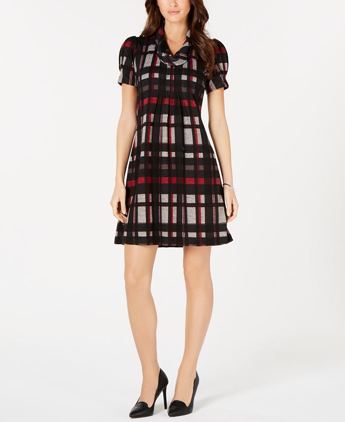 Jessica Howard Petite Plaid Sweater Dress Macy's