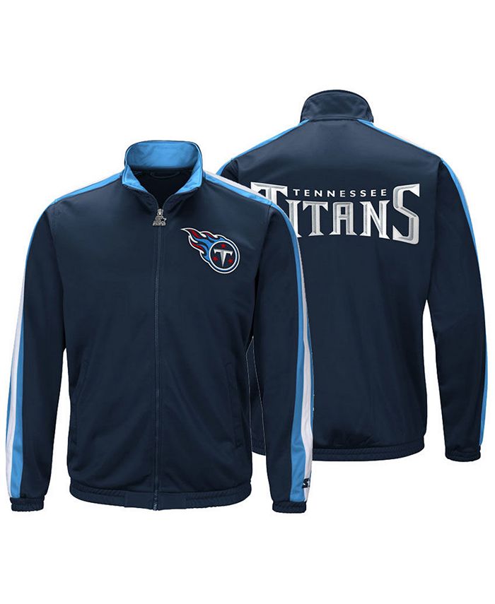 Starter Men's Tennessee Titans The Challenger Track Jacket - Macy's