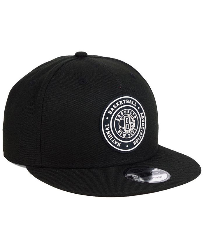 New Era Brooklyn Nets Circular 9FIFTY Snapback Cap - Macy's