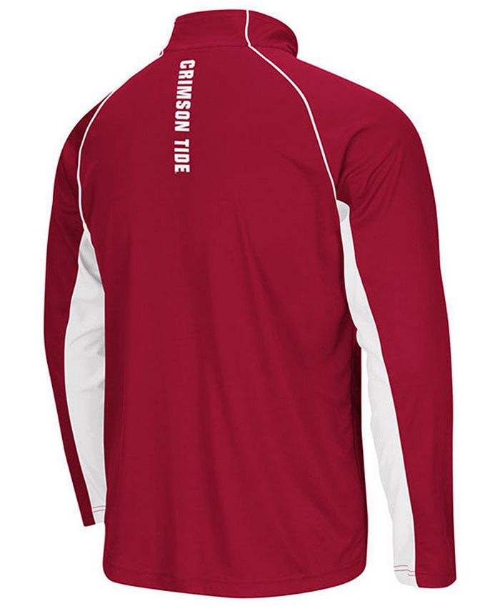 Colosseum Alabama Crimson Tide Rival Quarter Zip Pullover Macy #39 s