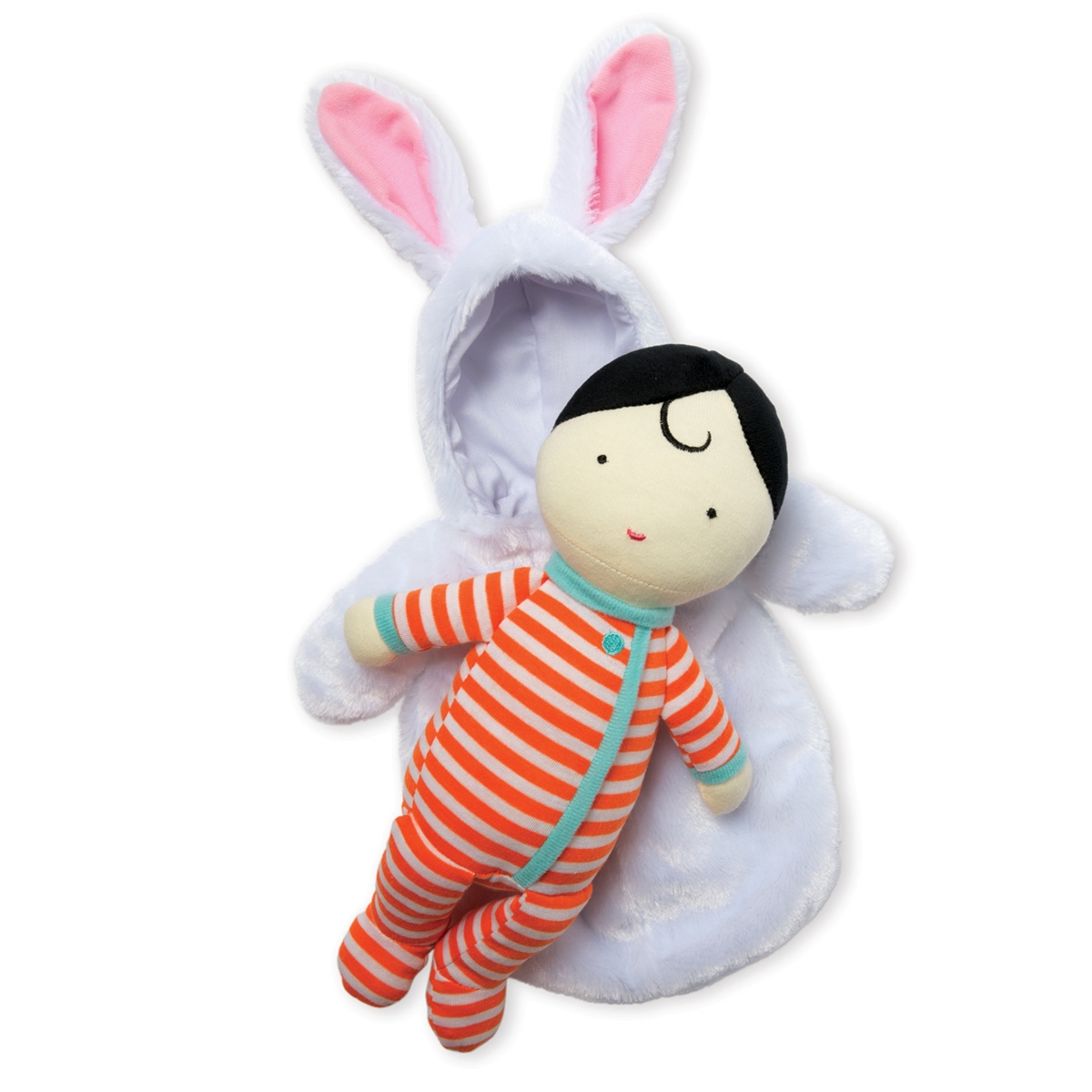 Shop Manhattan Toy Company Manhattan Toy Snuggle Baby Bunny In Multi