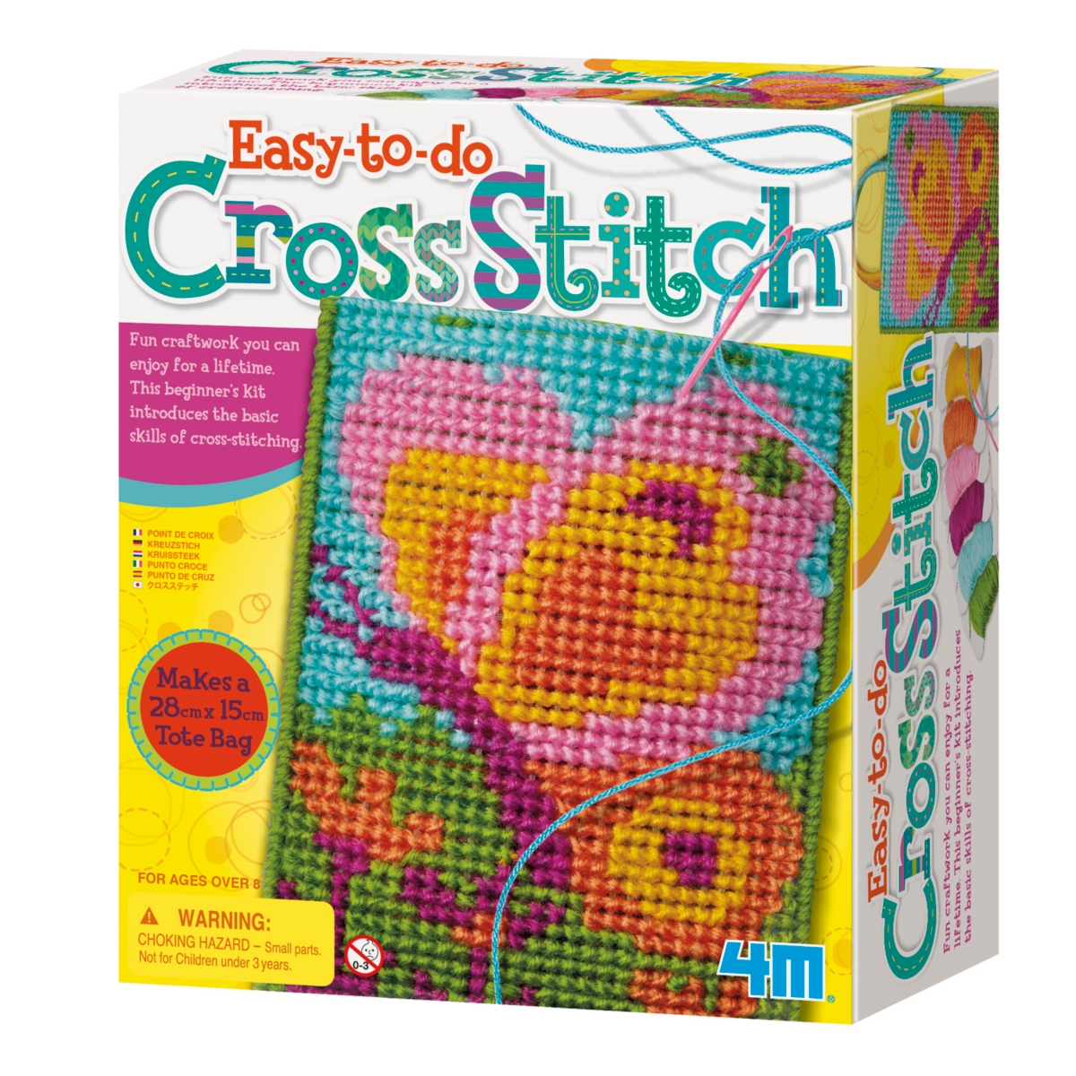 4m Easy To Do Cross Stitch Kit In Multi
