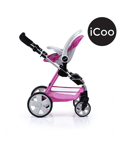 Icoo Grow With Me Doll Playset Stroller And High Chair