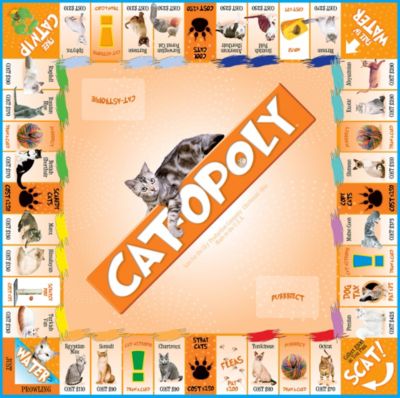 Late for the Sky Cat-Opoly Game