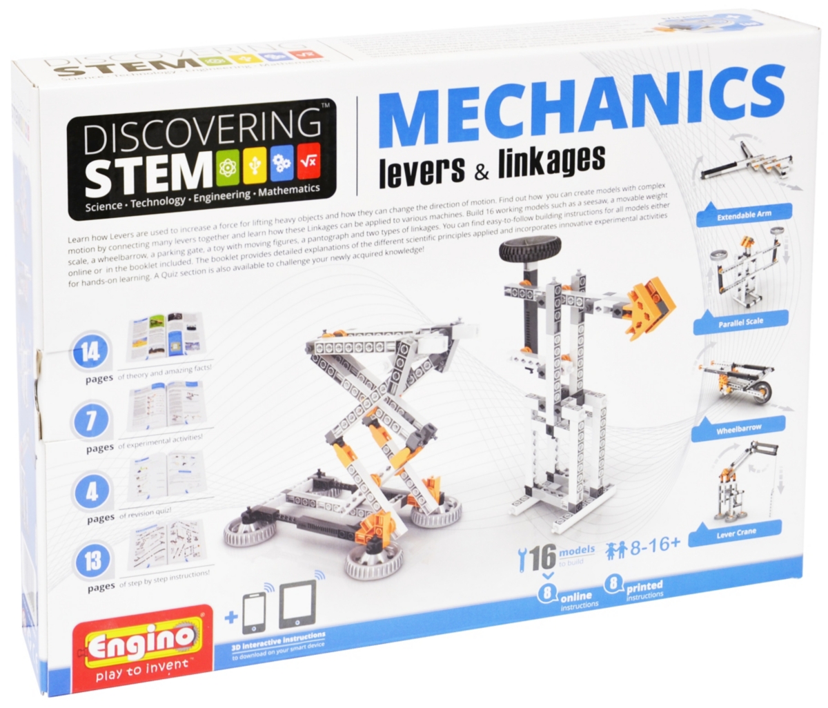 Shop Redbox Engino Stem Mechanics Levers And Linkages In Multi