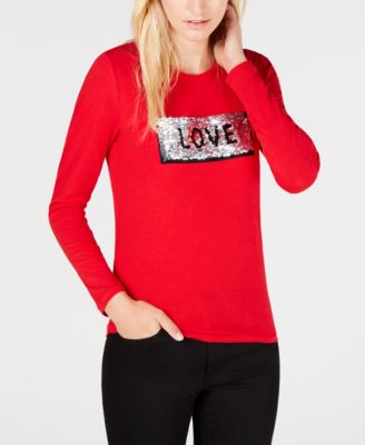 Tommy Hilfiger - Sequined Love Tommy T-Shirt