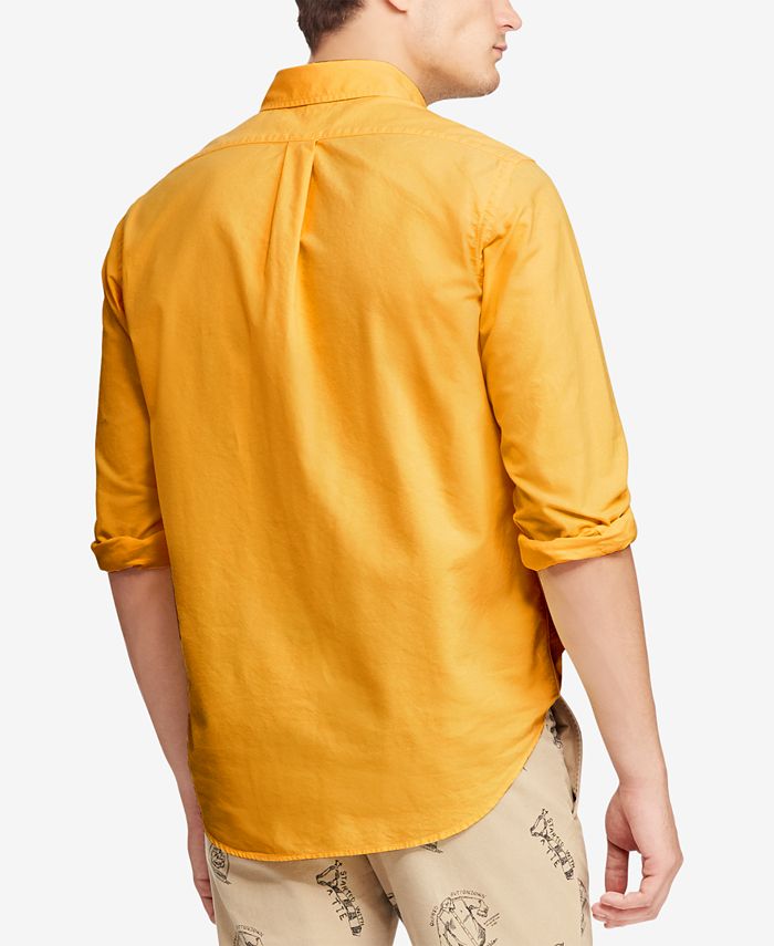 Polo Ralph Lauren Men's Slim Fit Oxford Shirt & Reviews - Casual Button ...