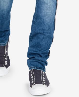 Buffalo David Bitton Men's Ash Slim Fit Denim Jeans - Black, 44x34, Stretch Cotton - View #3
