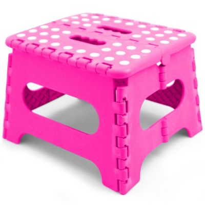 plastic folding stool