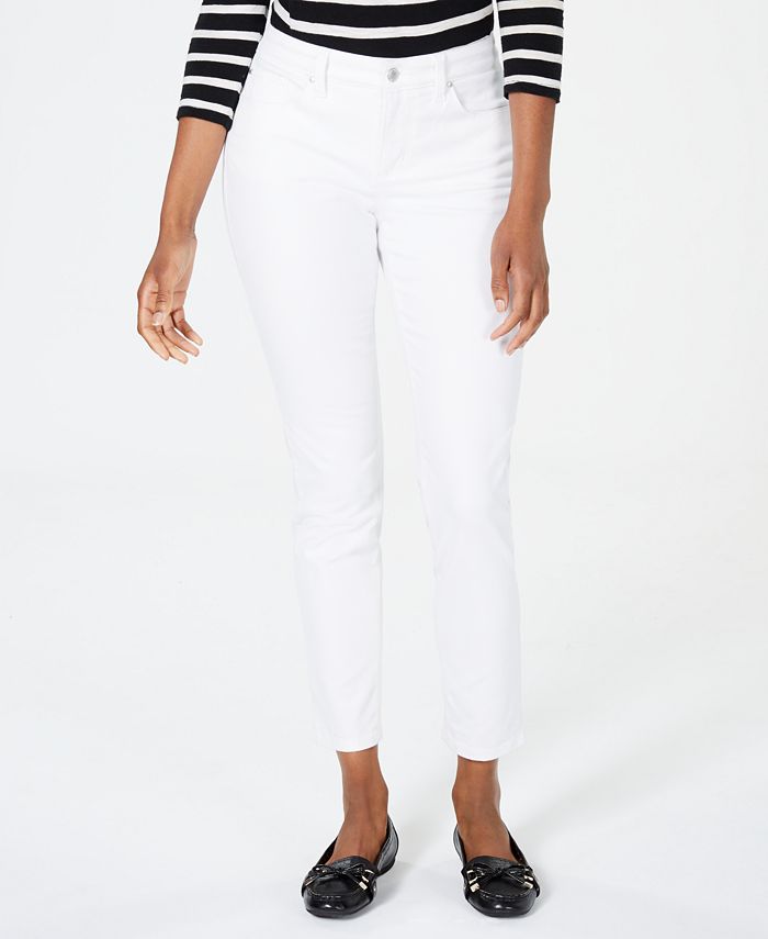 Charter Club Petite Bristol Skinny Ankle Jeans, Created for Macy's ...