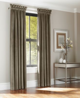 J Queen New York - Elite Manchester Taupe 50" x 84" Drapery Pair