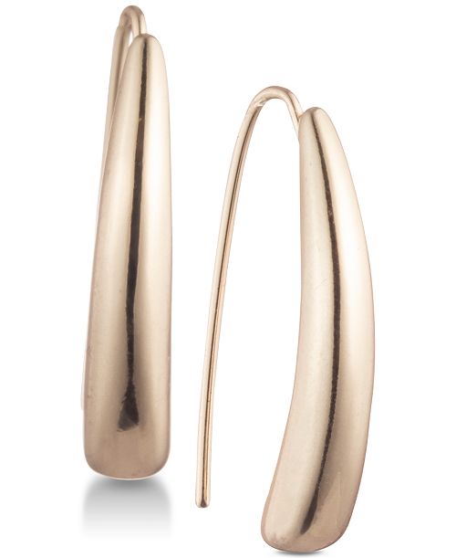alfani Lauren Ralph Lauren Sculptural Threader Earrings Jewelry & Watches