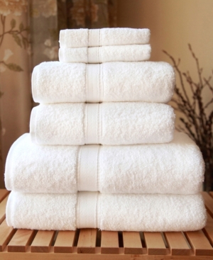 Linum Home Sinemis Terry 6-pc. Towel Set Bedding In White