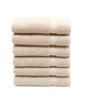 Linum Home Sinemis 6-pc. Terry Hand Towel Set Bedding In Beige
