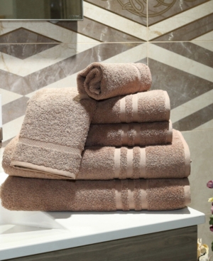 Linum Home Denzi 6-pc. Towel Set Bedding In Light Brown