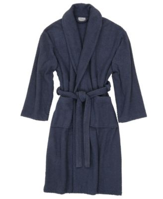 Unisex Herringbone Weave Bath Robe