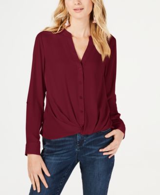 macys petite inc tops