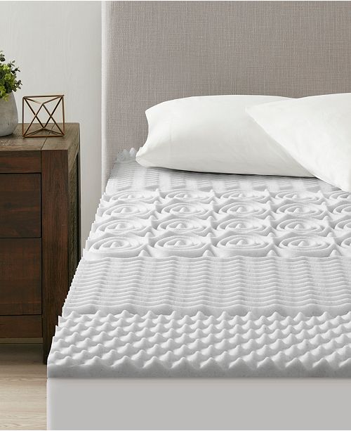 JLA Home Flexapedic by Sleep Philosophy Graphite 1.5" 5Zone Reversible