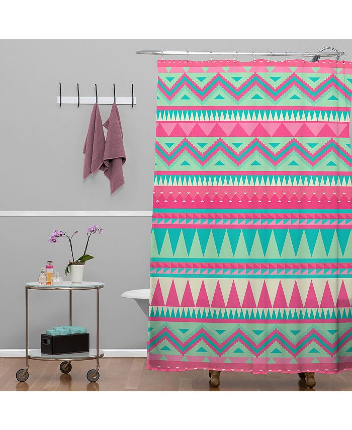 Deny Designs Iveta Abolina White Velvet Shower Curtain Macy's