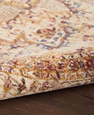 Taza Heriz 5' Round Area Rug