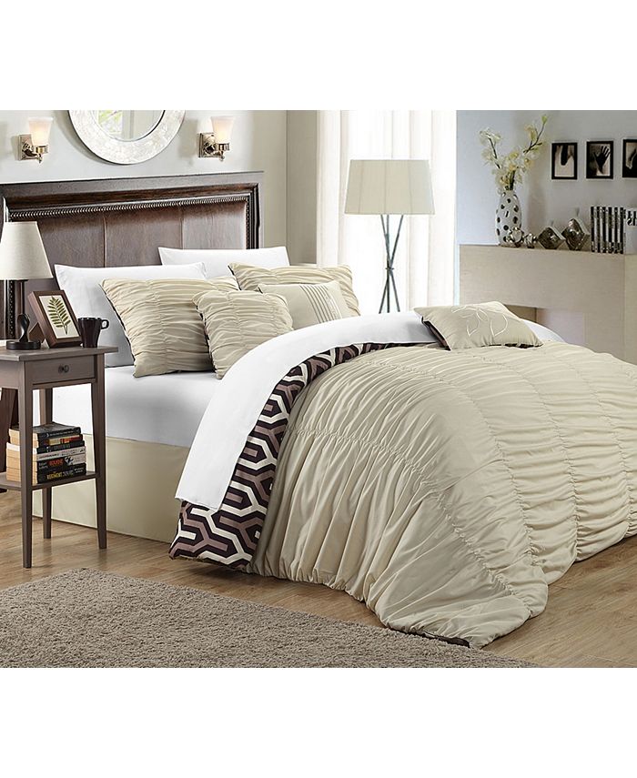 Chic Home - Lessie 7-Pc. Comforter Sets