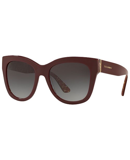 Dolce Gabbana Sunglasses Dg4270 55 Reviews Sunglasses By Sunglass Hut Handbags Accessories Macy S