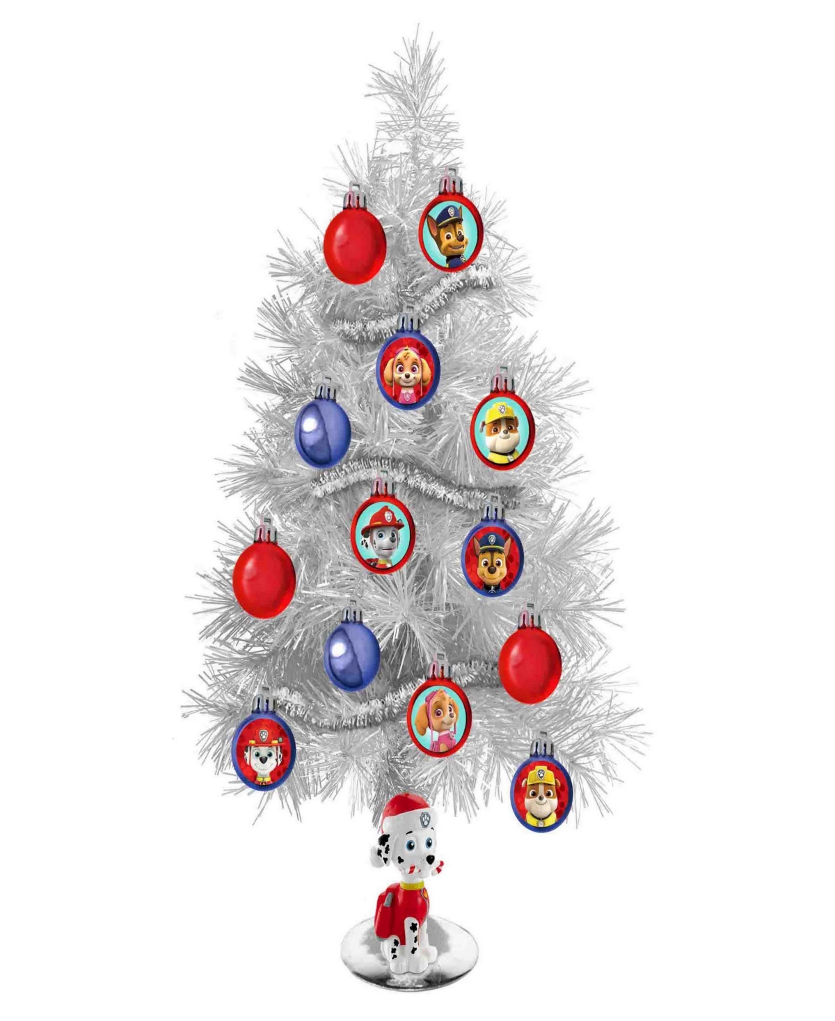 UPC 086131419942 product image for Kurt Adler 15-inch Paw Patrol Mini Tree with Ornaments and Marshall Figure on Ba | upcitemdb.com
