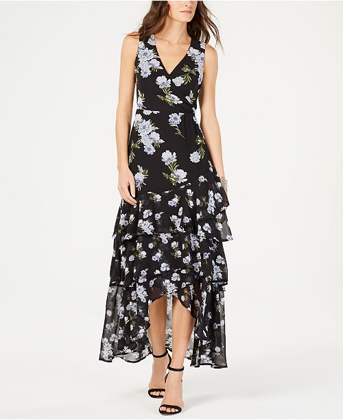 Inc International Concepts I N C Tiered Hem Maxi Dress Created