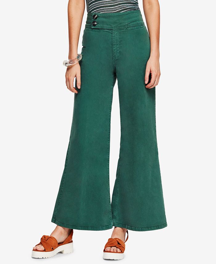 Macy's bell bottom top pants
