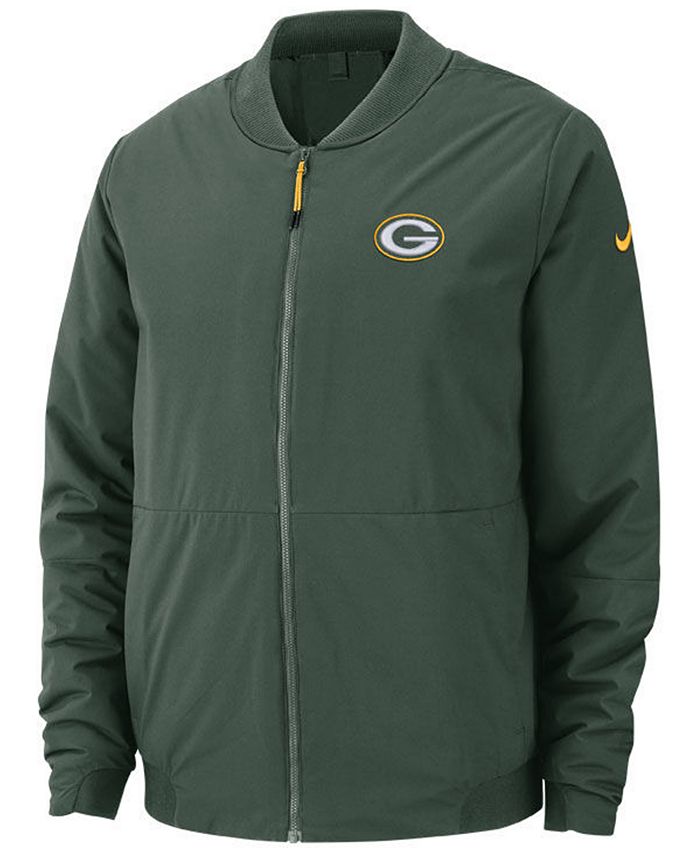 Nike Men's Green Bay Packers Bomber Jacket - Macy's