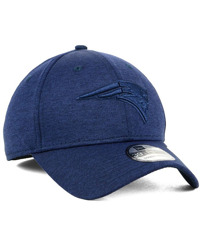 New Era New England Patriots 39THIRTY - Berretto Sportivo In Maglia Tonal - Grigio, 100% Poliestere