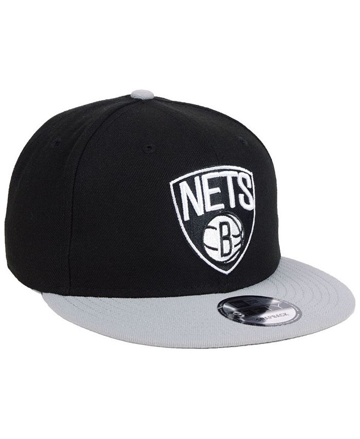 New Era Brooklyn Nets Basic 2 Tone 9FIFTY Snapback Cap - Macy's