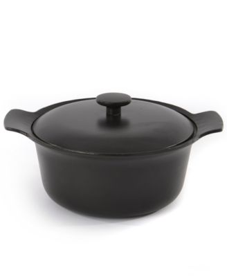 BergHOFF Ron Black Cast Iron 4.4 Qt. Covered Stockpot