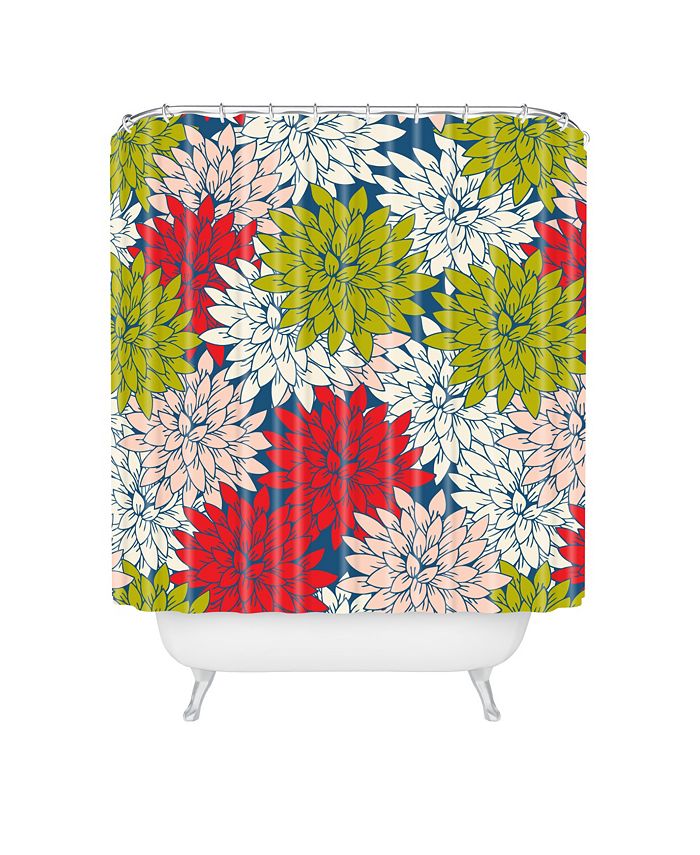 Deny Designs Holli Zollinger Winter Flora Shower Curtain Macy's