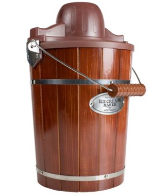 ICMP600WD 6-Quart Wood Bucket Ice Cream Maker