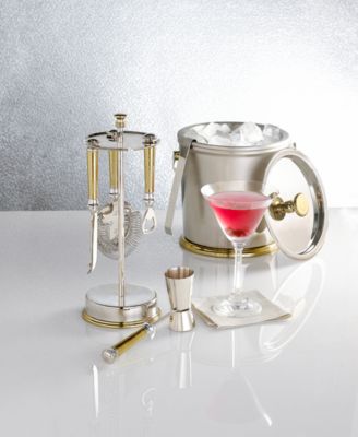 Martha Stewart Collection Barware with a Twist Collection, Created for Macy's