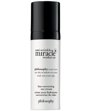 philosophy - Anti-Wrinkle Miracle Worker+ Line-Correcting Eye Cream, 0.5-oz.
