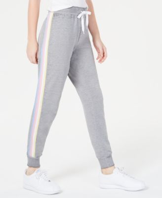 champion uo exclusive rainbow striped jogger pant