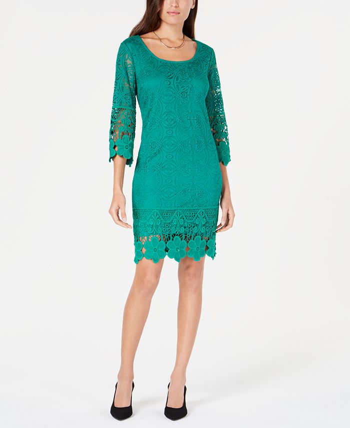 Alfani crochet best sale dress