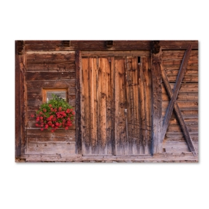 Trademark Global Michael Blanchette Photography 'rustic Charm' Canvas Art, 12" X 19" In Open Misce