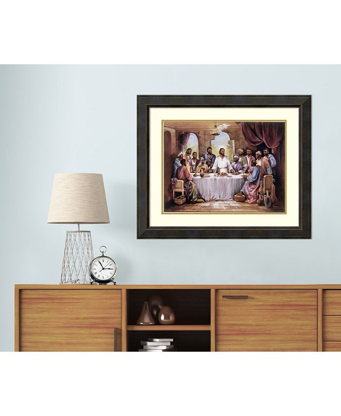 Amanti Art - The Last Supper 34x28 Framed Art Print
