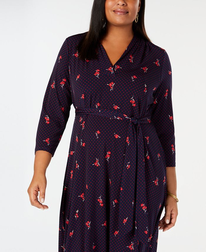 Charter Club Plus Size Sleeveless Midi Dress